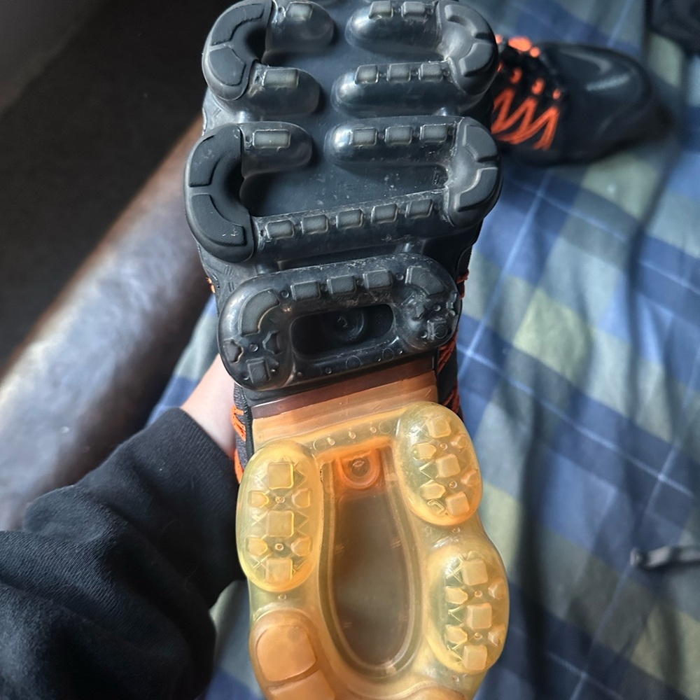 Nike Black and Orange Athletic Shoes